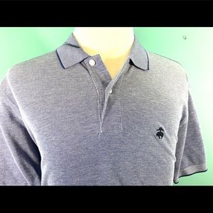 Brooks Brothers 1818 Blue Polo A1939